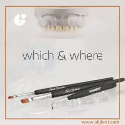 Alternative view of OliDent OliBrush