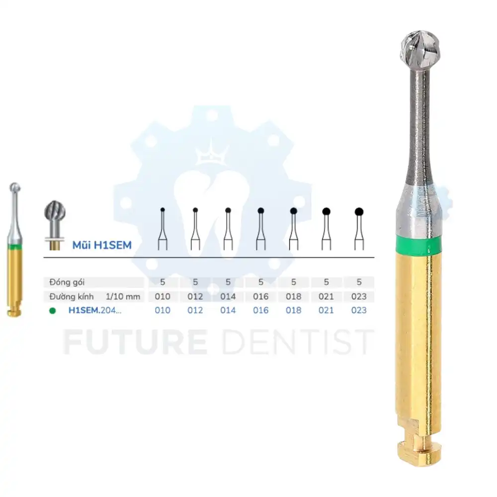 Komet Low speed round / rose head bur H1SEM - Excavation